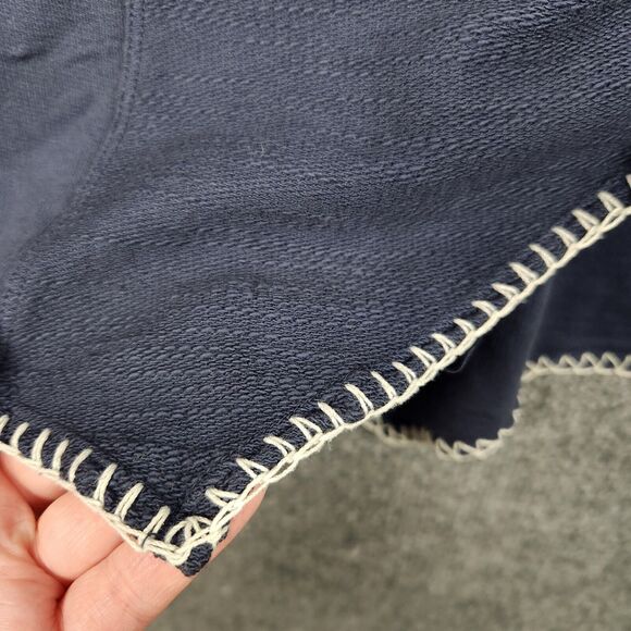 NWT XCVI Blue 13177 Katerin Blanket Hem Long Sleeve Full Zip Jacket SIZE SMALL - Picture 6 of 16